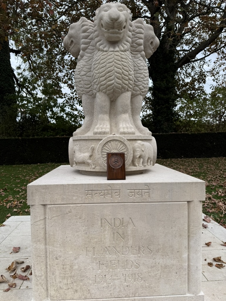 India in Flanders Fields memorial