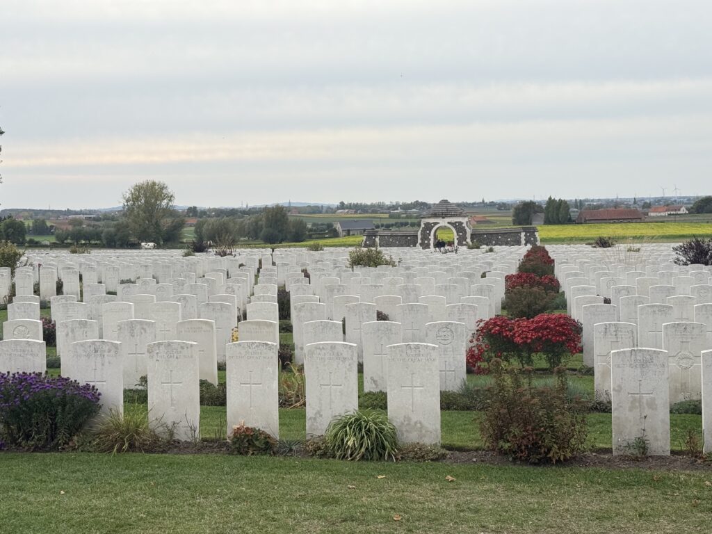 Tyne Cot Cemetery, Ypres, Belgium